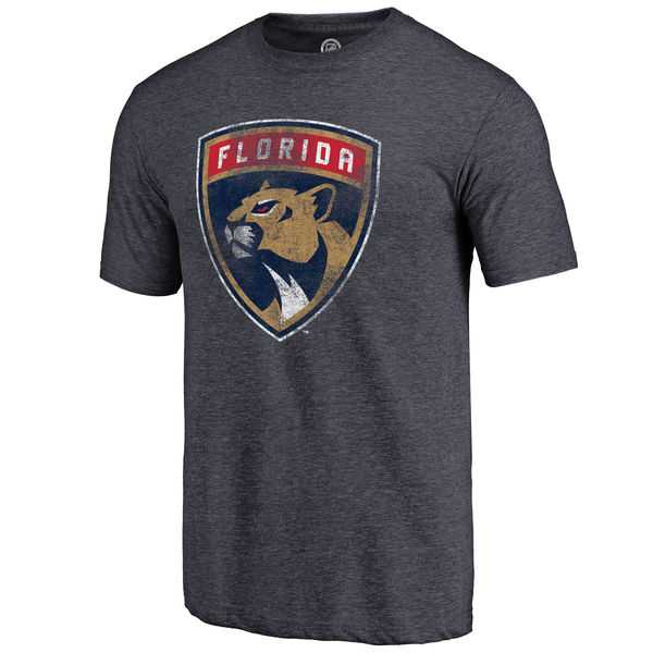 Men's Florida Panthers Distressed Team Primary Logo Tri Blend T-Shirt Navy FengYun,We sell and wholesale Men's Florida Panthers Distressed Team Primary Logo Tri Blend T-Shirt Navy FengYun on line form chian!